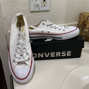 WHITE CONVERSE 6.5 W